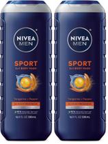 Gel de Baño NIVEA MEN Sport con Minerales Revitalizantes 500 mL x2