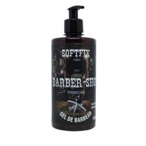 Gel De Barbear Barber Shop Softfix Para Barba Masculino 500g Gel De Barbear Barber Shop Softfix Para Barba Masculino 500g