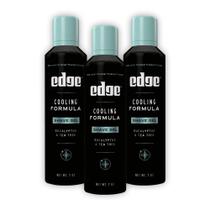 Gel de barbear Edge Cooling Eucalyptus & Tea Tree 200 ml (pacote com 3)