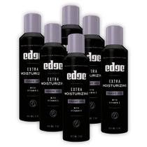 Gel de barbear Edge Extra Hidratante com Vitamina E para homens, pacote com 6 Gel de barbear Edge Extra Hidratante com Vitamina E para homens, pacote com 6