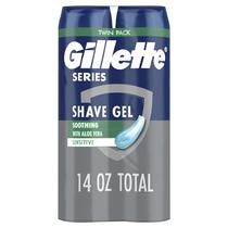 Gel de Barbear Gillette Series 3X Action Sensitive - Pacote Duplo com 200ml Gel de Barbear Gillette Series 3X Action Sensitive - Pacote Duplo com 200ml