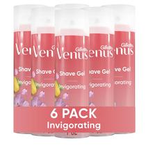 Gel de Barbear Gillette Venus Revigorante Manga & Hibisco - 200ml (6 Unidades) Gel de Barbear Gillette Venus Revigorante Manga & Hibisco - 200ml (6 Unidades)