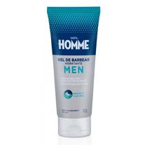 Gel de Barbear Hidratante Depil Homme Menthol e Aloe Vera 100g - DepilBella