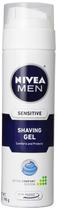 Gel de barbear Nivea Men Sensitive com vitamina E, lata de 200 ml Gel de barbear Nivea Men Sensitive com vitamina E, lata de 200 ml