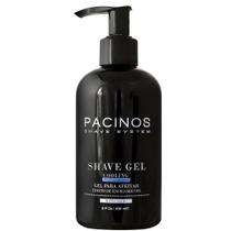 Gel de barbear Pacinos Cooling com Aloe Vera 240 ml para homens Gel de barbear Pacinos Cooling com Aloe Vera 240 ml para homens