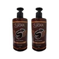 Gel De Barbear Shoxx 500G Siliconado - Kit Com 2Un Gel De Barbear Shoxx 500G Siliconado - Kit Com 2Un