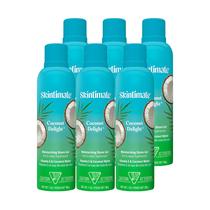 Gel de barbear Skintimate Coconut Delight para mulheres, 200 ml, pacote com 6