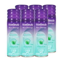 Gel de barbear Skintimate Skin Therapy Skin Skin Sensível Feminino 200mL x6