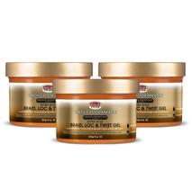Gel de cabelo African Pride Black Castor Miracle Extra Hold 240 ml Gel de cabelo African Pride Black Castor Miracle Extra Hold 240 ml