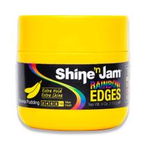 Gel de cabelo AmPro Shine-n-Jam Rainbow Edges 113 ml Banana