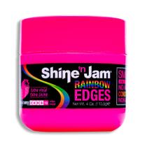 Gel de cabelo AmPro Shine-n-Jam Rainbow Edges 113 ml Strong Hold