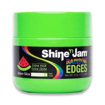 Gel de cabelo AmPro Shine-n-Jam Strong Hold 113 ml de melão