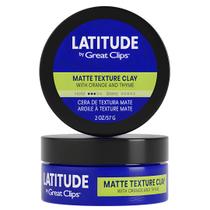 Gel de cabelo GREAT CLIPS LATITUDE Matte Texture Clay 60 ml para homem