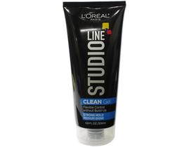 Gel de cabelo L'Oreal Studio Clean Strong Hold 400 ml, pacote com 2
