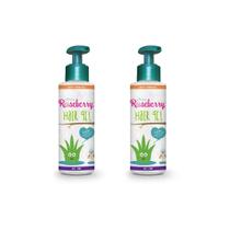 Gel de cabelo Little Roseberry Light Hold Organic Aloe, pacote com 2