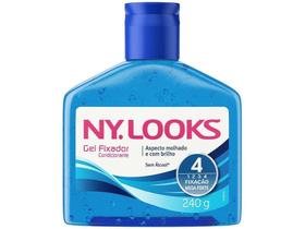 Gel de Cabelo NY Looks Fator 4 Mega Forte 240g