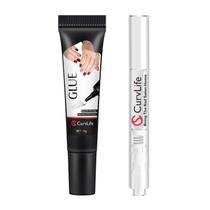 Gel de Cola CurvLife Semi-Sólido 10g + Removedor 5ml para Unhas Gel de Cola CurvLife Semi-Sólido 10g + Removedor 5ml para Unhas