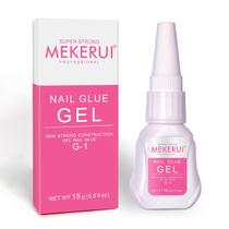 Gel de cola para unhas MEKERUI Super Strong 15mL para pressionar as unhas