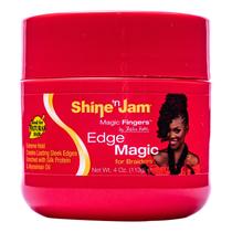 Gel de controle de bordas AmPro Shine-n-Jam Magic Fingers 120 ml