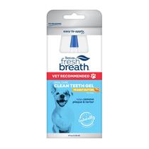Gel de cuidado oral TropicLean Fresh Breath Peanut Butter 120 ml para cães