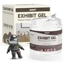 Gel de Exposição Ruiot 368 g Transparente, Massa Adesiva de Grau Museológico