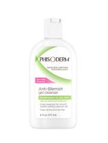 Gel de limpeza anti-manchas Phisoderm 180 ml (pacote com 4) para pele oleosa