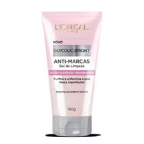 Gel de Limpeza Anti-Marcas Glycolic Bright L'Oréal, 150g