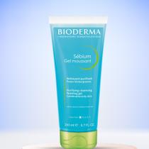 Gel De Limpeza Antioleosidade Sébium Moussant Bioderma 200ml Momento de aplicação Dia/Noite Tipo de pele Mista a Oleosa