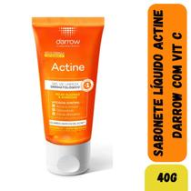 Gel de Limpeza Darrow Actine com Vitamina C 40g Pele Acneica