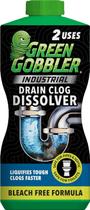Gel de limpeza de drenos Green Gobbler Industrial Strength sem alvejante Gel de limpeza de drenos Green Gobbler Industrial Strength sem alvejante