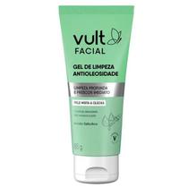 Gel de limpeza facial antioleosidade para pele mista a oleosa Vult 85g