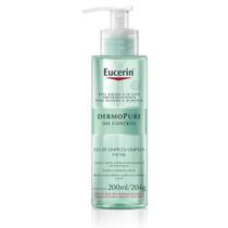 Gel de Limpeza Facial Eucerin Dermopure Oil Control Pele Oleosa e Acneica 200ml Gel de Limpeza Facial Eucerin Dermopure Oil Control Pele Oleosa e Acneica 200ml