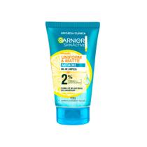 Gel de Limpeza Facial Garnier Uniform & Matte Antiacne 150g Gel de Limpeza Facial Garnier Uniform & Matte Antiacne 150g