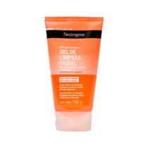 Gel de limpeza facial Neutrogena deep clean intensive grapefruit 150g