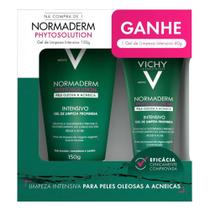 Gel de Limpeza Facial Vichy Normaderm Phytosolution Kit Promocional - 150g + 40g Gel de Limpeza Facial Vichy Normaderm Phytosolution Kit Promocional - 150g + 40g