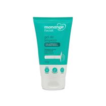 Gel de Limpeza Monange Facial Anti-oleosidade com Ácido Hialurônico e Salgueiro Branco 120g