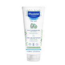 Gel de limpeza Mustela Baby 2 em 1 para corpo e cabelo com abacate 200mL Gel de limpeza Mustela Baby 2 em 1 para corpo e cabelo com abacate 200mL