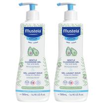Gel de Limpeza Mustela Bebê - Hair & Body Wash 500ml (Pack c/2)