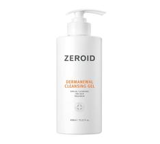 Gel de limpeza ZEROID Dermanewal 450 ml com dispensador de bomba