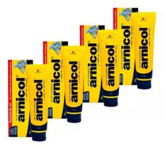 GEL DE MASSAGEM COM SEBO DE CARNEIRO ARNICOL 150gr DEMAZON KIT COM 4 UND