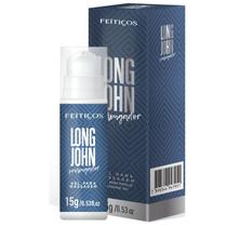 Gel de Massagem Masculino Prolongador Long John, 15g - Feitiços