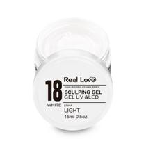 Gel de Modelagem 18 White 15ml - Real Love Gel de Modelagem 18 White 15ml - Real Love