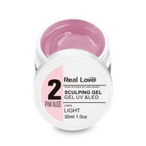 Gel de Modelagem 2 Pink Nude 30ml - Real Love Gel de Modelagem 2 Pink Nude 30ml - Real Love