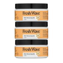 Gel de remoção de odores Fresh Wave Orange 200 ml, pacote com 3