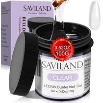 Gel de unhas Builder SAVILAND LED/UV 100mL Gel rígido transparente Gel de unhas Builder SAVILAND LED/UV 100mL Gel rígido transparente