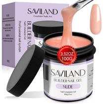 Gel de unhas Builder SAVILAND U V 100g Gel rígido nude para unhas