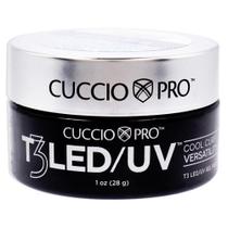Gel de unhas Cuccio Pro T3 LED/UV Cool Cure Versatilidade 30mL azul