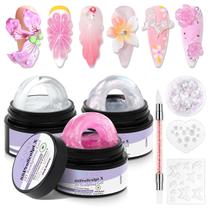 Gel de unhas Solid Builder SAVILAND 3 cores para design de arte de unhas