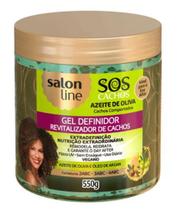 Gel Definidor Salon Line SOS Cachos Azeite de Oliva 550g