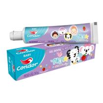 Gel Dental Baby Condor 50g Sem Fluor Turma da Lilica Morango